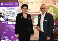 Anita Peters en Nico Pubben van Veiling Rhein-Maas.